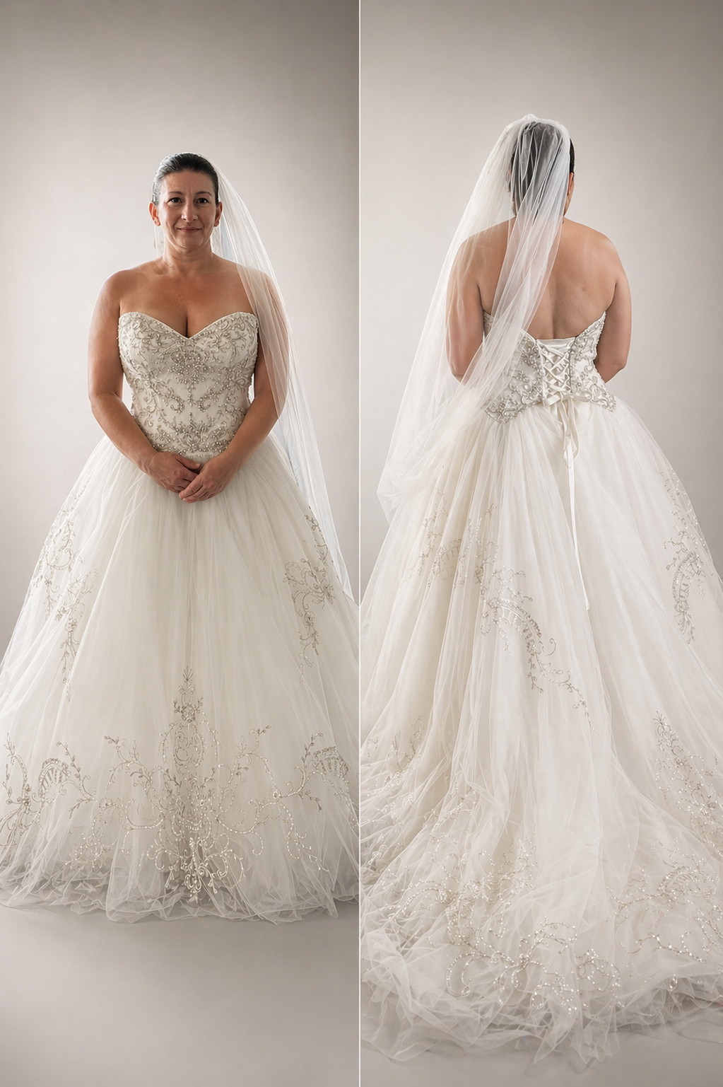 Bridal dress detail — Pear Tree Clothing FL